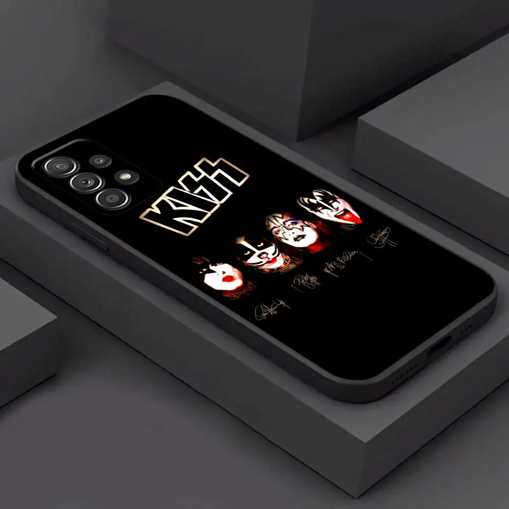 Kiss Classics Rock Band Soft Back Phone Case