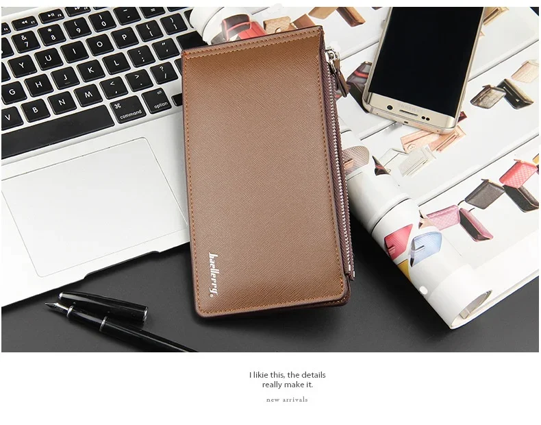 Herren Langbörse Mit Kartenfächern Und Schlankem Design_voghion.com