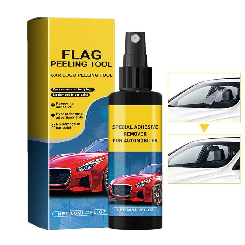 

Car Decal Remover Automotive Sticker Removing Spray Adhesive Label Removal Tool Windshield Cleaner Car Cleaning Accessories