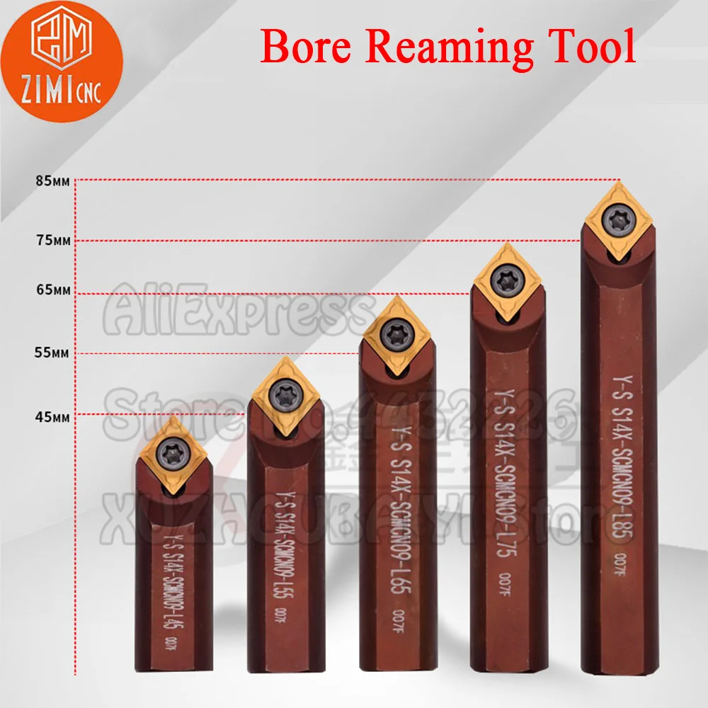 S10X S12 S14X SCMCN06 SCACR06 SCACL SCMCN09 SCBCR09 SCBCL09 L45 L55 L65 L75 L85 Turning Tools CNC Toolholder bar 1pc