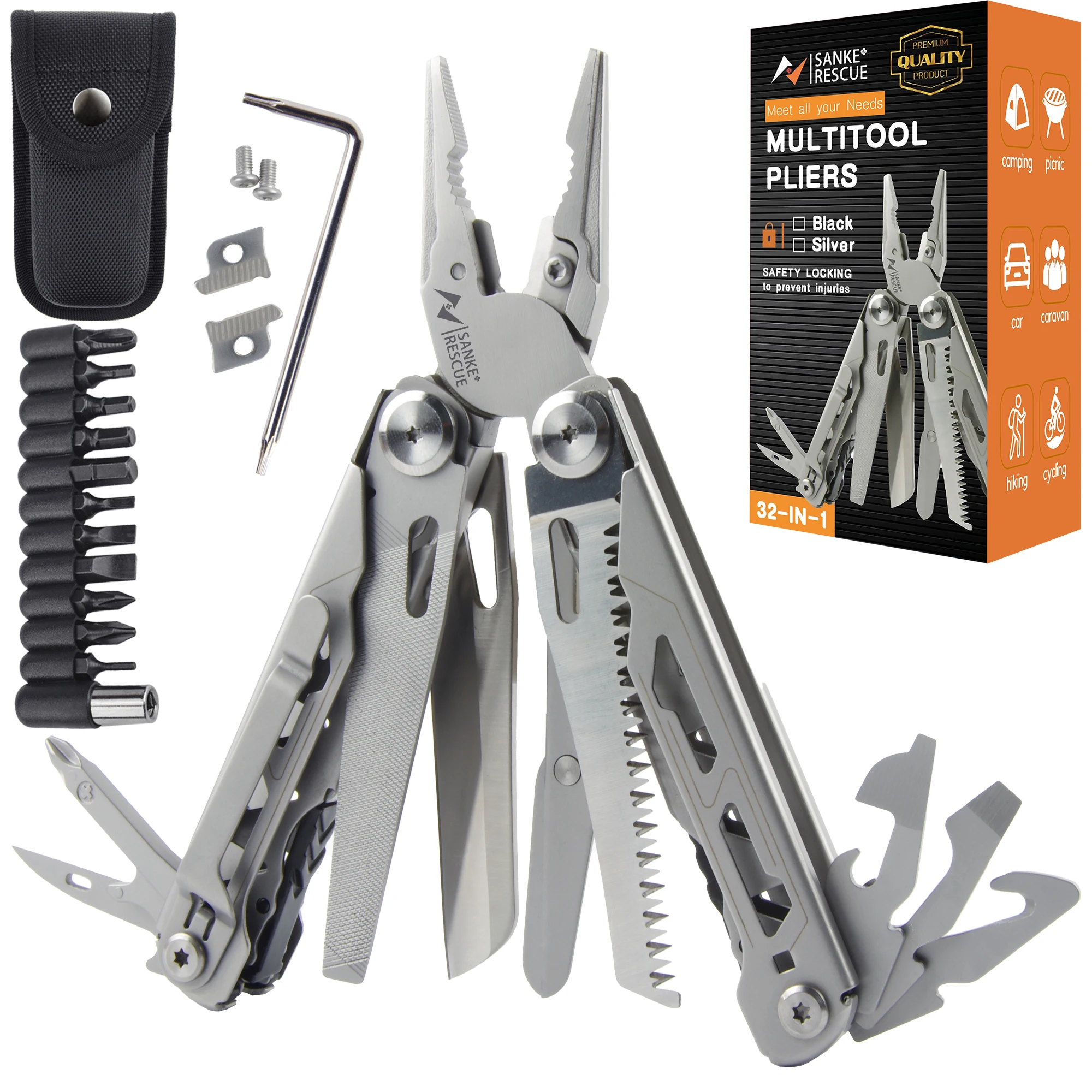 Utensili Manuali Vendita Multi-Utensile Pinze E Cacciaviti Knipex Set Elettricista Multitool Pick Automatico A Mano Come Lavoro Professionale Lei