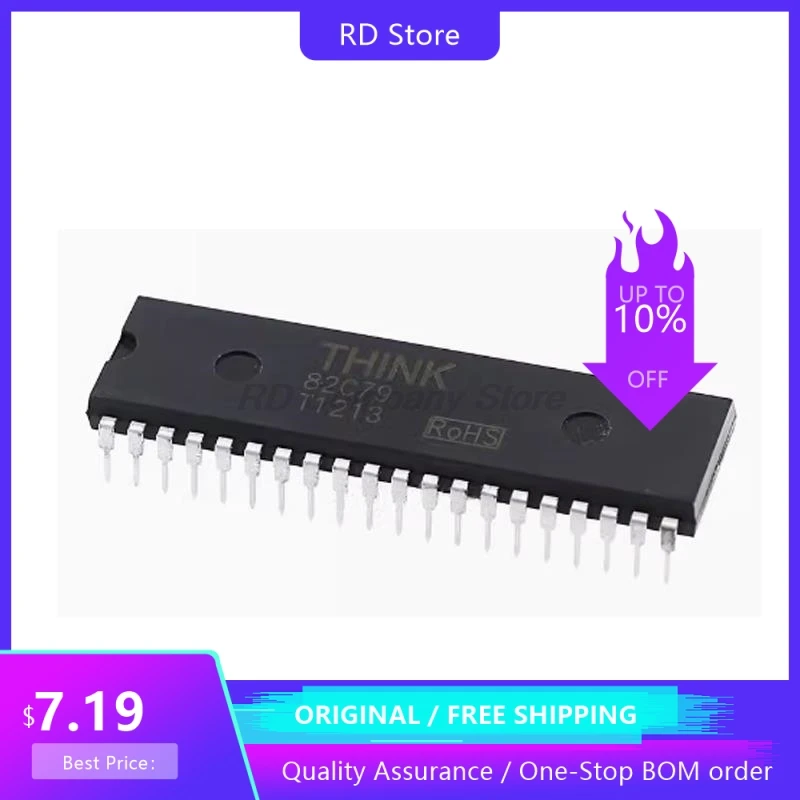 

1PCS 82C79 DIP20 IC New Original In stock Free Shipping