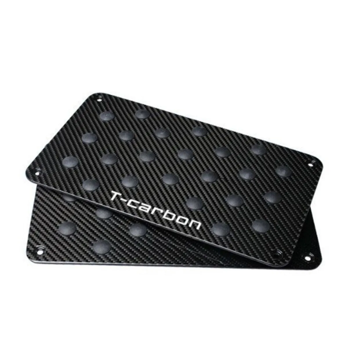 T-carbon carbon fiber car interior pedal anti-skid pedal mat interior accessories