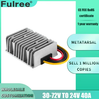DC 36V 48V 56V 60V a 24V 30A 35A 40A DC Step Down Tensione 30-72V Regolatore convertitore buck Modulo da 60/48/36 Volt a 24 Volt