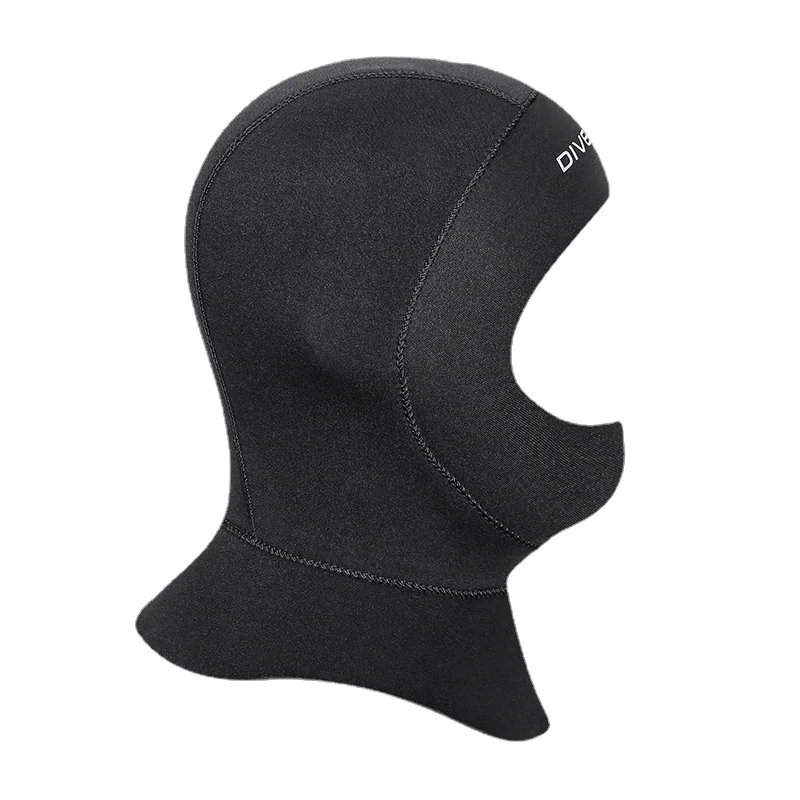 Diving Swimming Cap Diving Hood 3MM Warm Swimming Surf Diving Head Cover Shoulder Exhaust Cold Snorkeling Winter Swimming