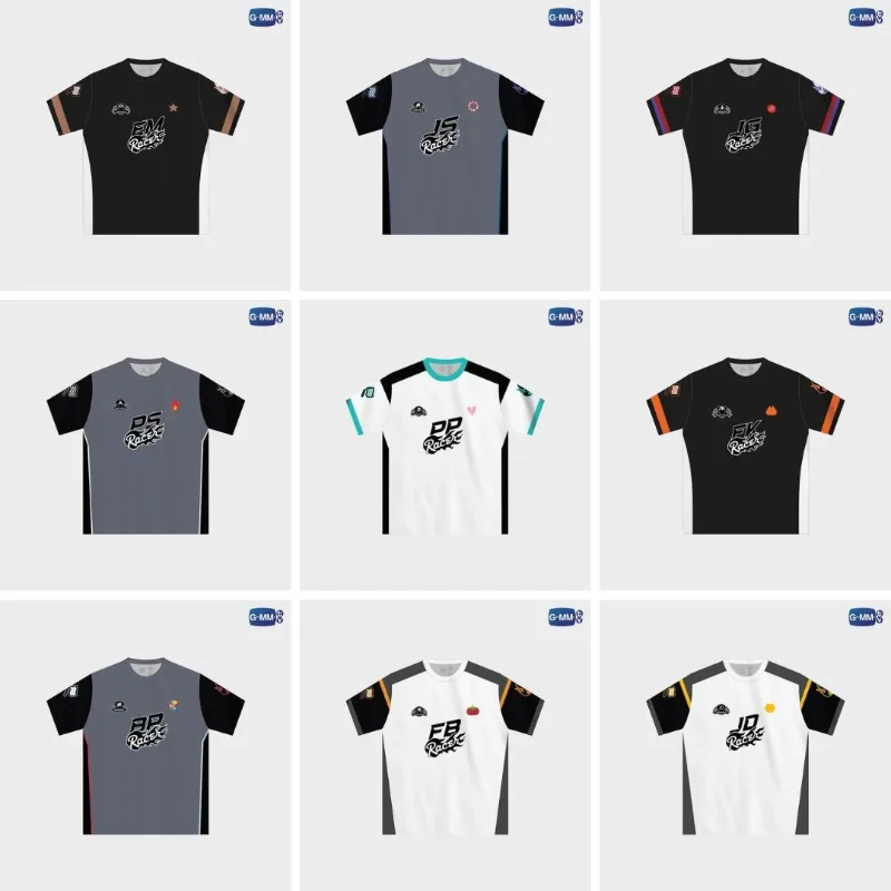 Brandneues GMMTV LOL Fan Fest 2026 Trikot EarthMix GeminiFourth FirstKhaotung PondPhuwin BounPrem Unisex T-Shirt Familien-Set
