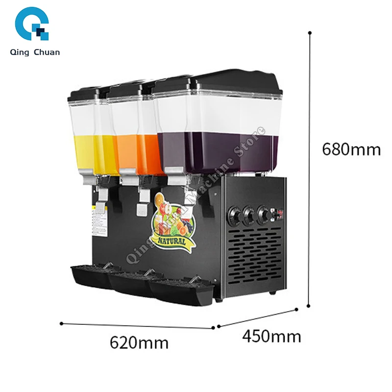 Juicer Cold Drink Fully Automatic Commercial Mixing Type Refrigeration Equipment Hot Cold Dual Temperature Drink Machine