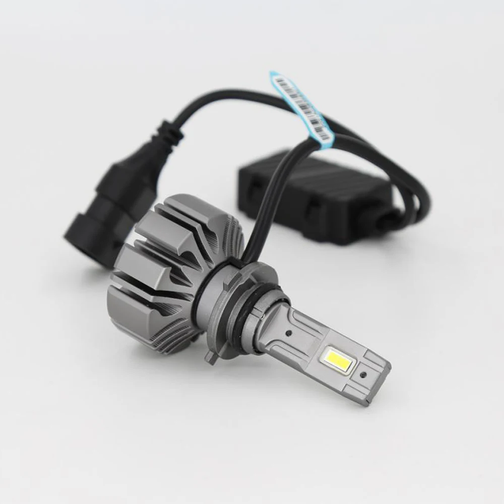 2개/세트 S5 H4 LED 하이-로우 캔버스 노 에러 CSP-3570 헤드램프 9005 Hb3 Hb4 9012 반사판 램프에 완벽한 라이트 패턴 12V