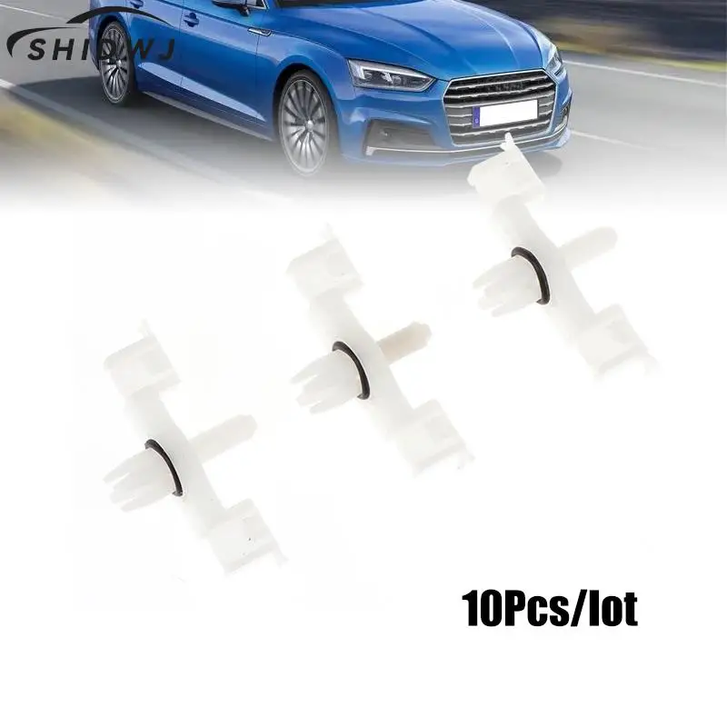 

10PCS Door Trim Strip Bar Threshold Pressure Plate Fixed Clip For VW Touareg Porsche Cayenne Plastic Auto Fasteners