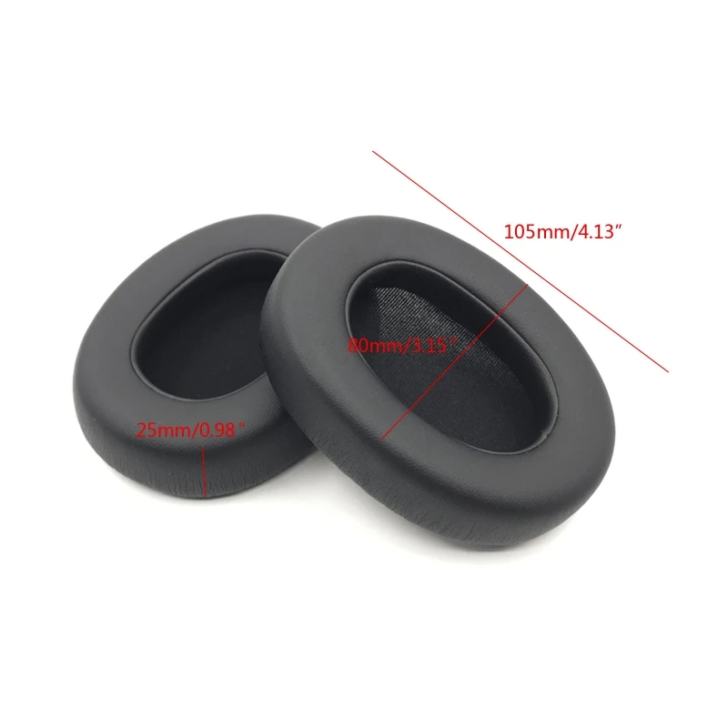 Replacement Original version Leather Ear Pads Compatible with AKG K361 K371 Headphone Breathable Earphone Soft Ear Cushion Pads