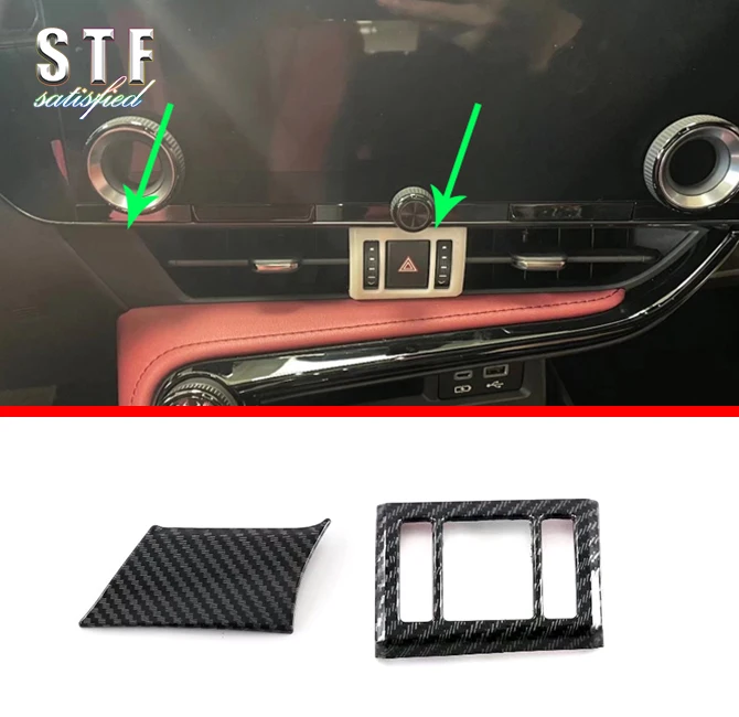 

Center Air-Condition Vent Outlet Cover Trim For Lexus NX-Class AZ20 NX250 NX350 NX450 2021 2022 Car Accessories Sticker W4