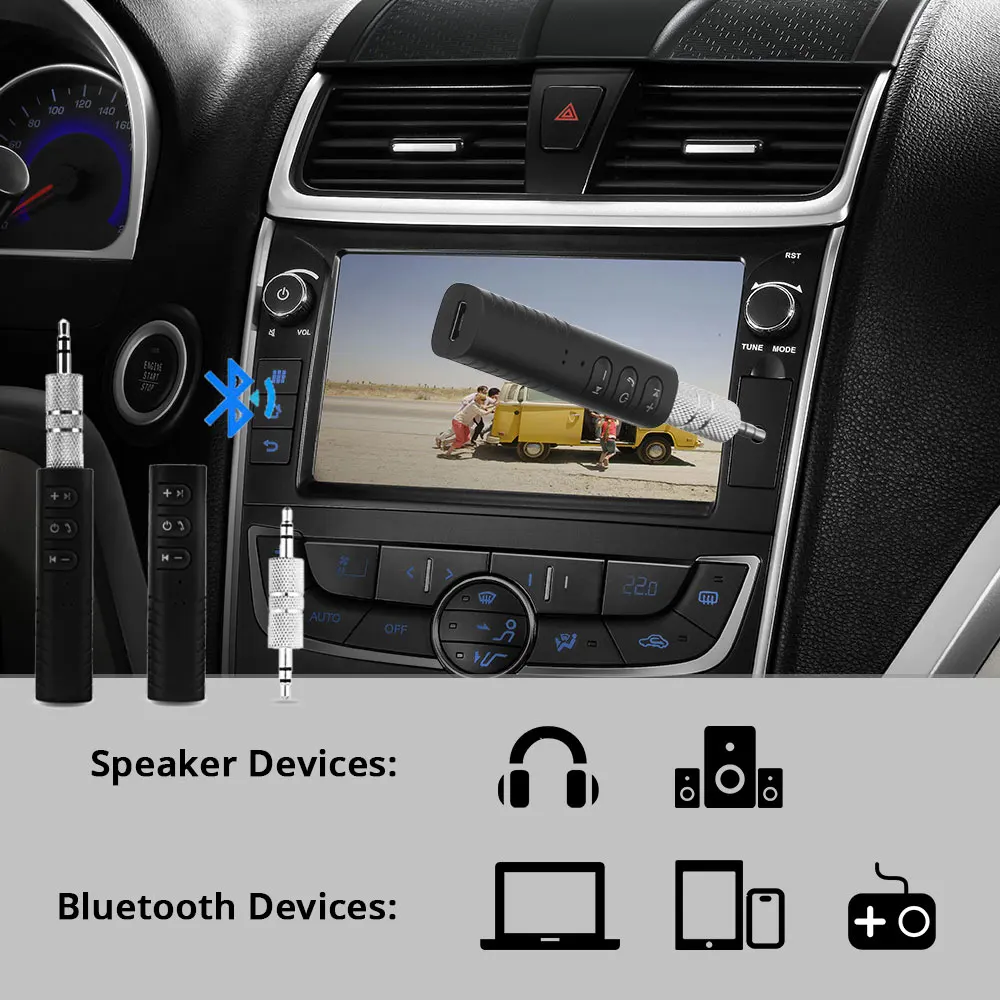 1 шт. беспроводной приемник Bluetooth 5 0 адаптер передатчика 3 мм разъем для