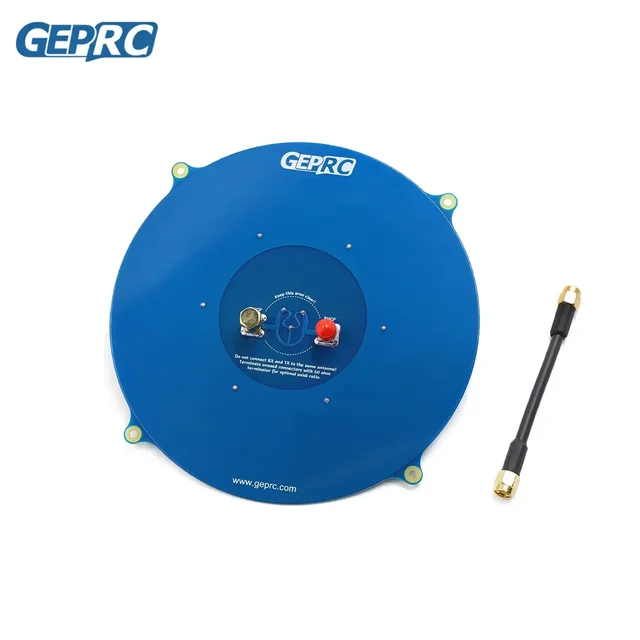 GEPRC Triple Feed Array 5.8G 14DBI Circular Polarized FPV Antenna Compatible RHCP LHCP for RC Drone FPV Long Range VTX Goggle 3