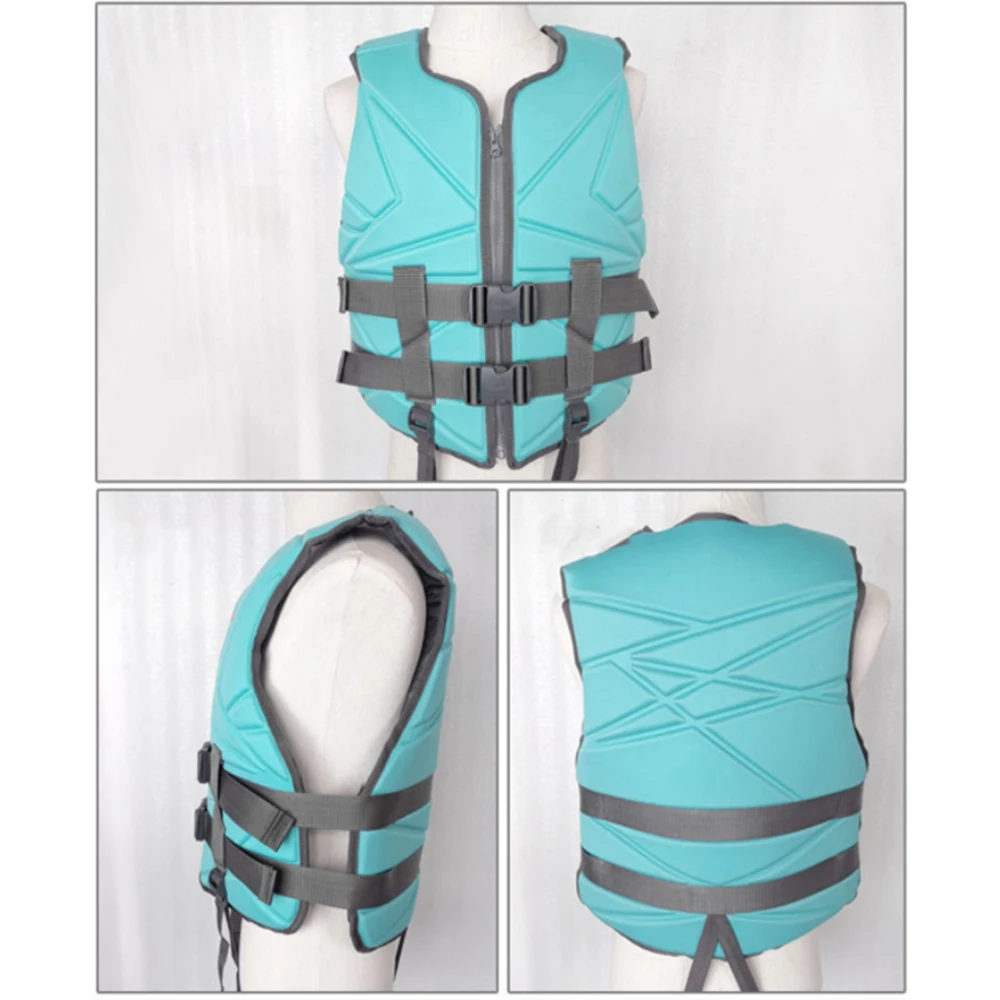 Neoprene Life Vest Adults Surf Kayak Motorboats Raft Rescue Boat Ski Water Sports Swimming Drifting, Life Jacket