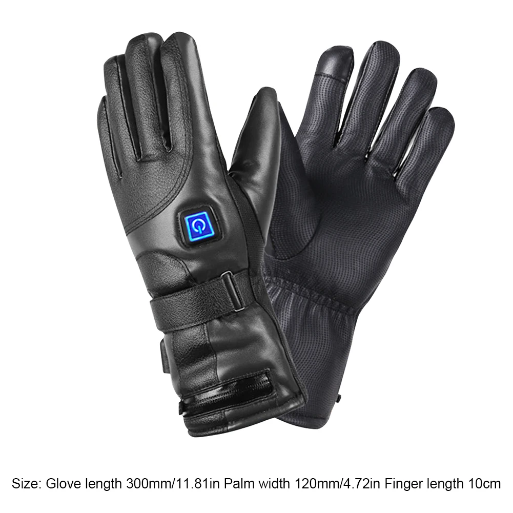Waterproof Heated Gloves for Skiing Cycling