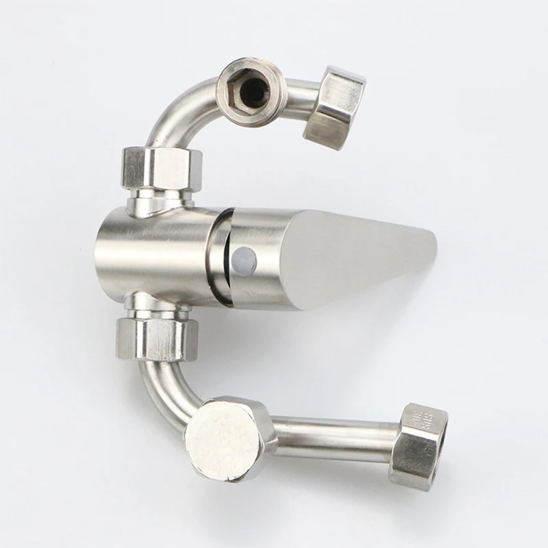 304 Stainless Steel Electric Water Heater Mixing Valve Bathroom Bathroom Shower Hot Cold Water Faucet Fittings U-valve Switch