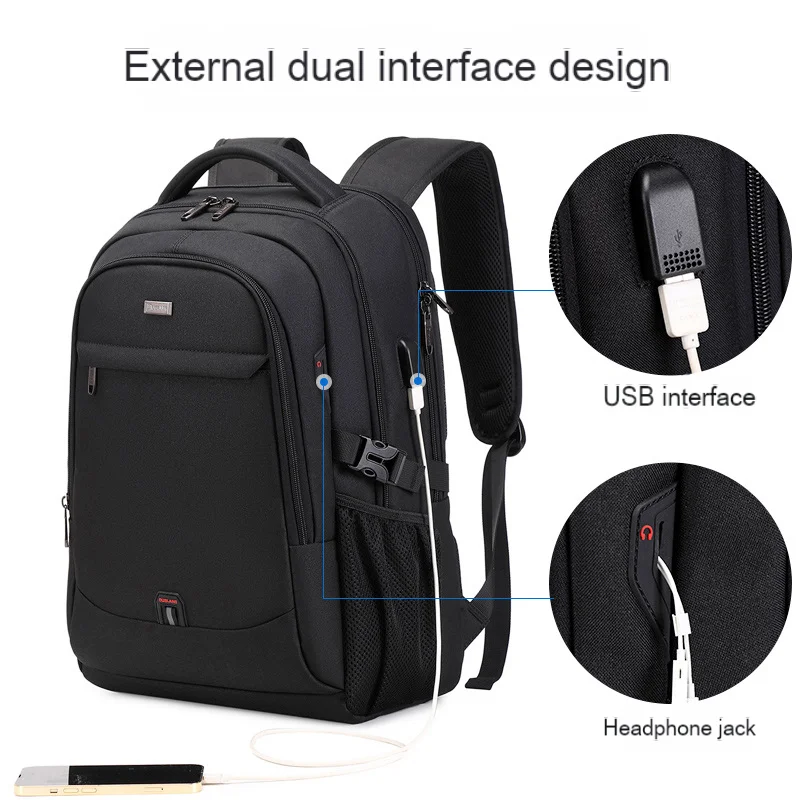 Trendy Men's Waterproof Sports Bag Multifunctional Travel Backpack School Bag High-end Casual Women's Backpack Computer Bag