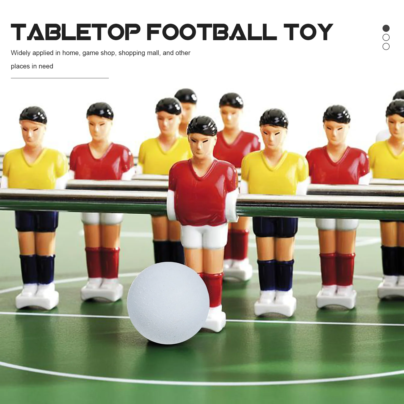 Babyfoot Mini Balle Fussball Intérieur Jeu 32mm Hommes Sports  Divertissement