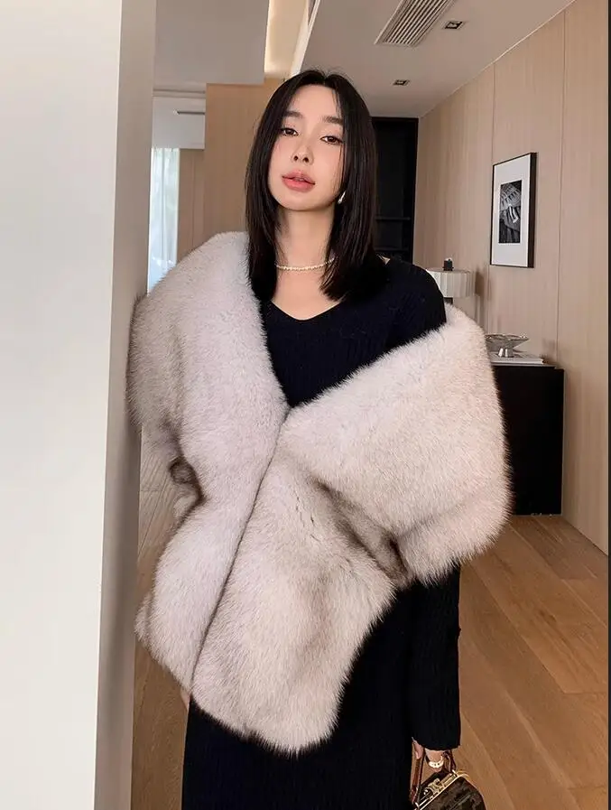 Рисунок 4 - Новинка Женская шаль из натурального