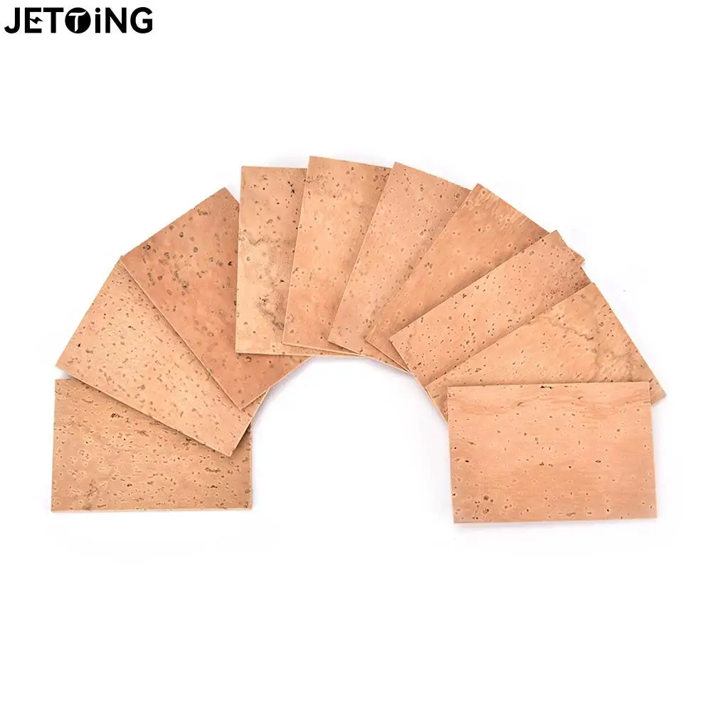 10Pcs Saxophone Corks Soprano/Tenor/Alto Neck Cork Saxophone Parts Accessories 60 X 40 X 2 Mm saxophone accessories