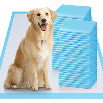 XXL Thicken 6 Layers Ultra Absorbent Dog Pee Pads Extra Large Leak-Proof Odor-Control Puppy Training Pads Quick Dry Pee Pads 1