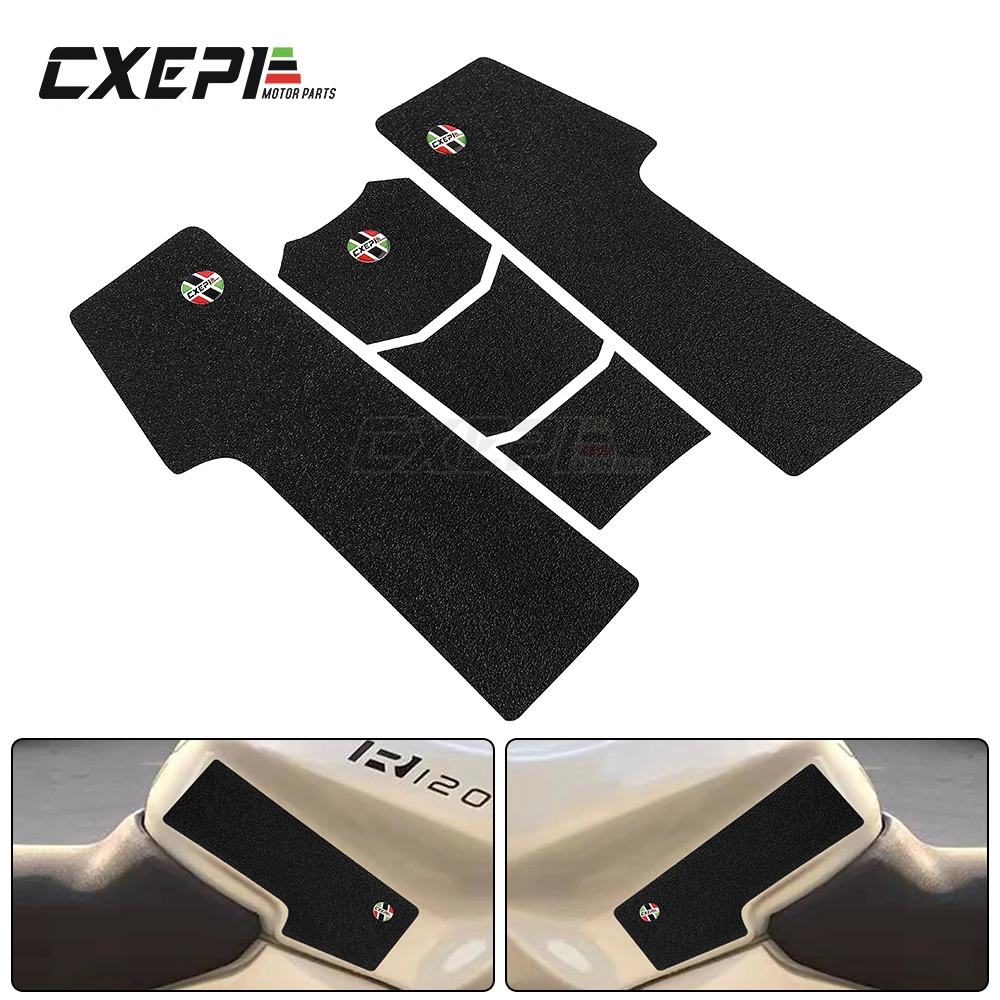 

For BMW R1200R R1200 R 2010 2011 2012 2013 2014 Motorcycle PVC Fuel Tank Traction Side Knee Grip Decal Stickers Protective Pad