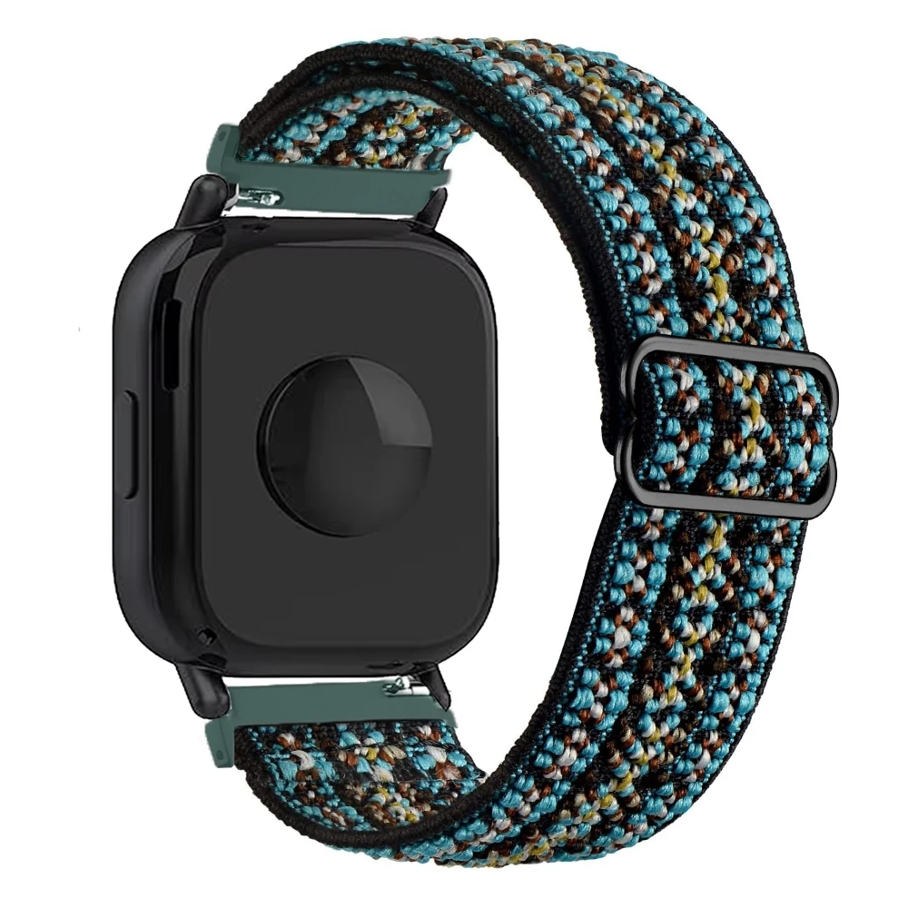 Adjustable Elastic Nylon Strap for Smartwatch - Enhanced Comfort Bracelet Band