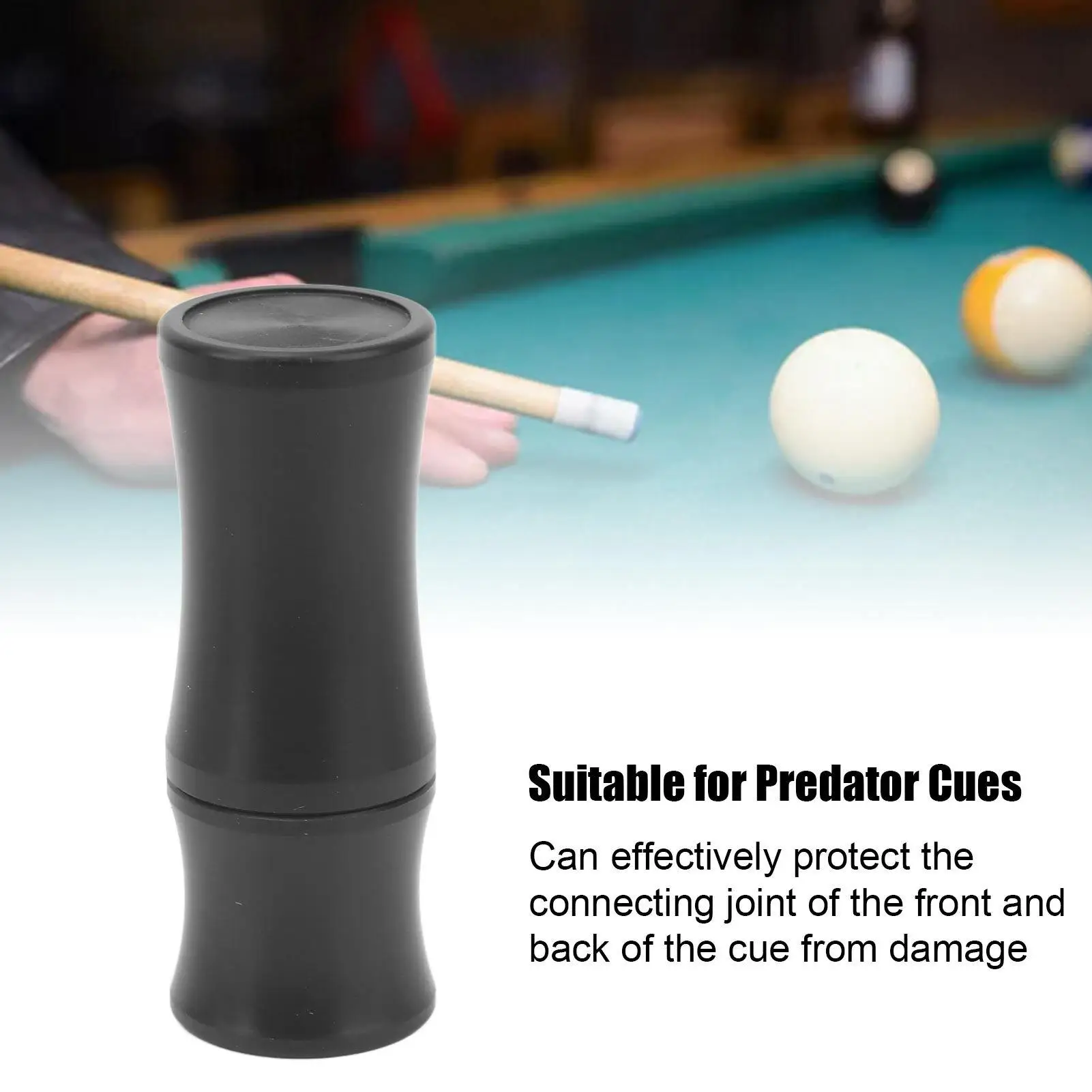 Cue Stick Thread Protector Billiard Cue Joint Protectors POM Lightweight for billiards Center