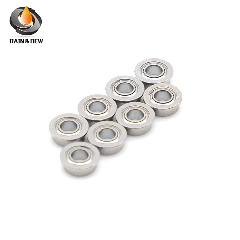 MF63ZZ Flange Bearing 3X6X2.5mm 10Pcs ball joint rod end bearing