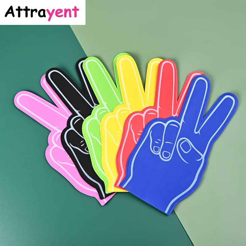 

6pcs EVA Glove Clap Hands Cheer Fingers Palm Cheerleading Cheerleader Team Spirit Fans Training Pompom Mountainboard Basketball