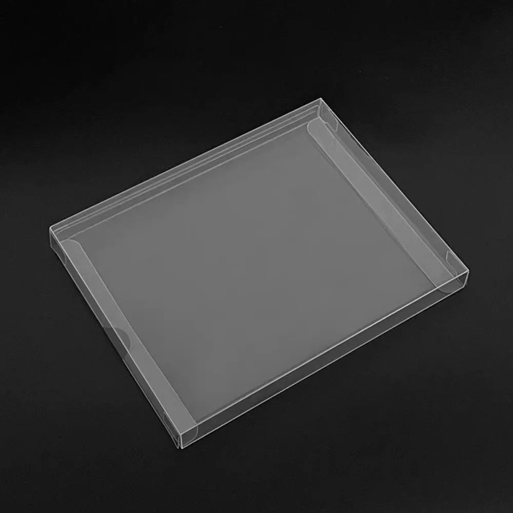 5pcs 투명 게임 박스 보호 케이스 투명 PET CD 디스크 박스 커버 PS5 PS4 Xboxone 용 보호 게임 카드 보관함
