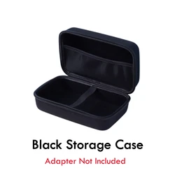 Universal EV Charger Adapter Protective Storage Bag - Durable Case (Black)