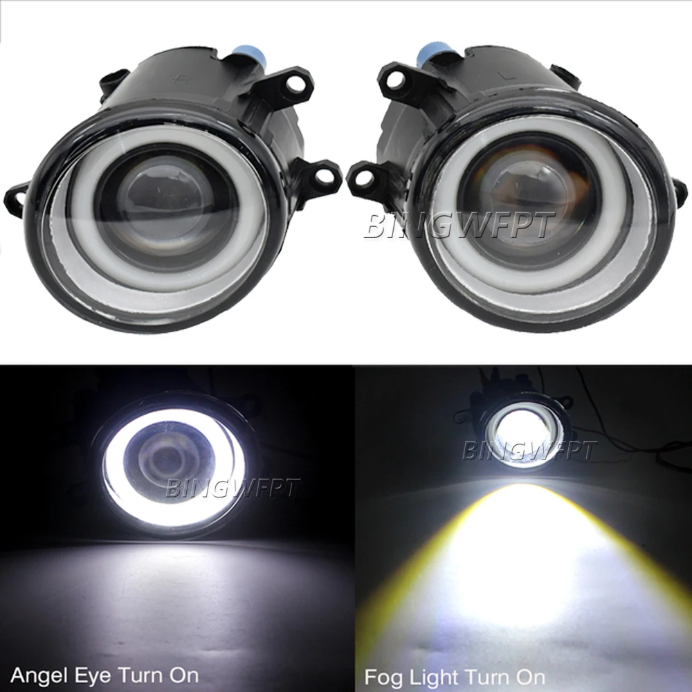 2PCS Car Front Bumper LED Fog Light Assembly Angel Eye For Toyota Prius  Hatchback (ZVW3_) 1.8 Hybrid 2009 2010 2011 2012 - AliExpress