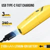 LILIPRO 8000rpm L4&M4 Aluminum Alloy Body Dlc Blade Barber Kit Hair Clipper Hair Trimmer Salon Use Men's Hair Trimmer Clipper 3