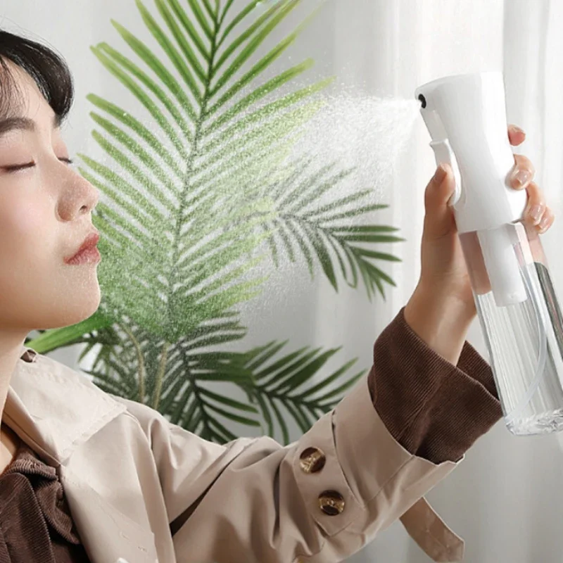 High Pressure Continuous Spray Bottle for Hair Care, Makeup, Water Replenishing - Separate Press Mist Spray Bottle for Easy Use 2