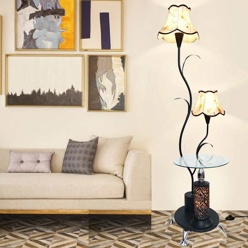 

Floor Lamp Living Room BedroominsStyle Nordic Simple Modern Creative Sofa and Tea Table Bed