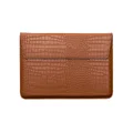 Croco  tan  15 inch
