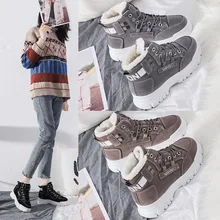 

Fashion Women Boots Fashion Platform Snow Boots Women Comfort Winter Women Boots Warm Plush Short Boots Botines Shoes for Women