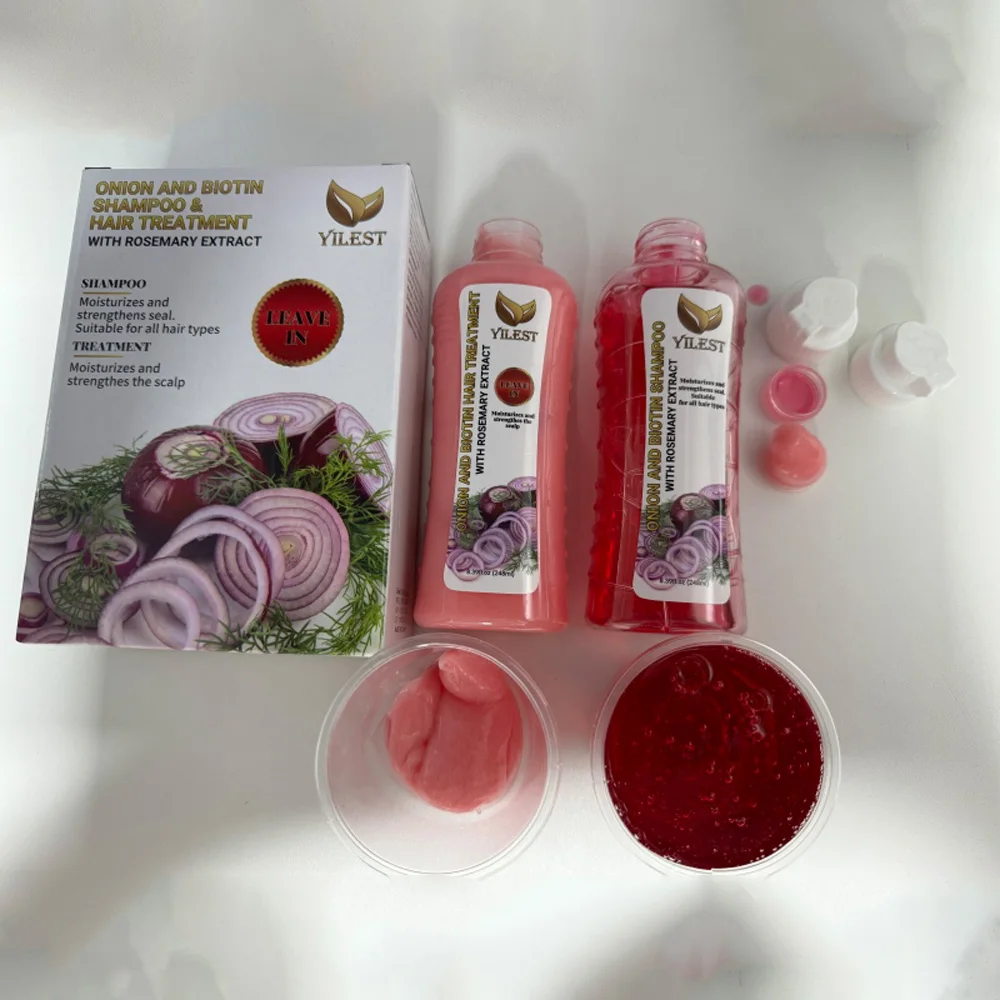 مجموعة شامبو وعلاج البصل من يليست بخلاصة إكليل الج...