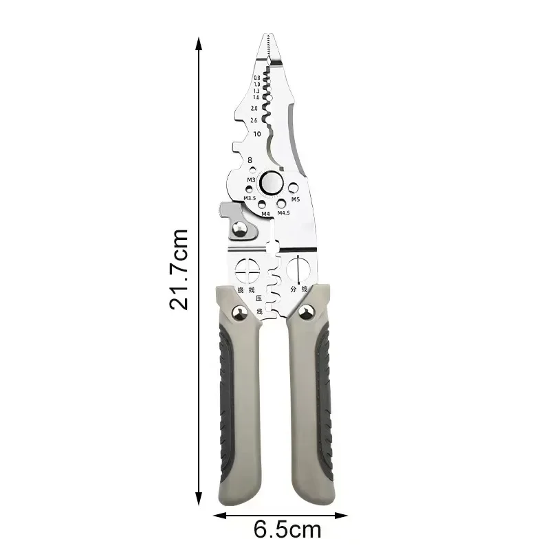 Versatile Crimping and Wire Stripping Hand Tool
