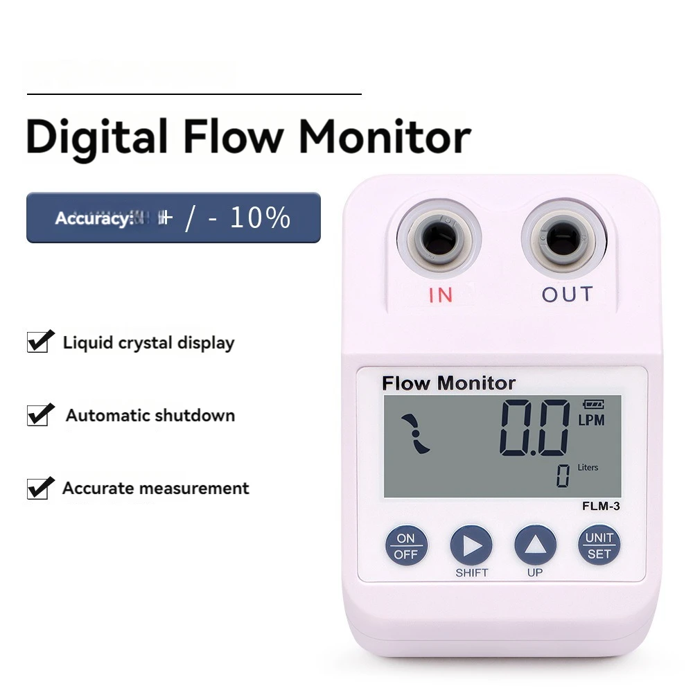 RO Pure Water Machine Flow Meter FLM-3 Digital Water Purifier Filter Cartridge Usage Cycle Detection Instrument Tool