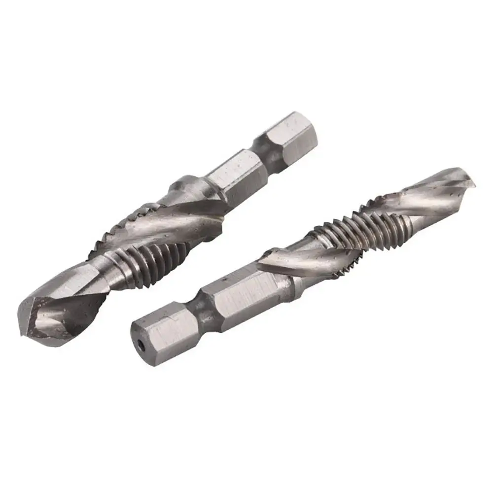 HSS Titanium Plated Tap Drill Bits Hex Shank for Metal Drilling