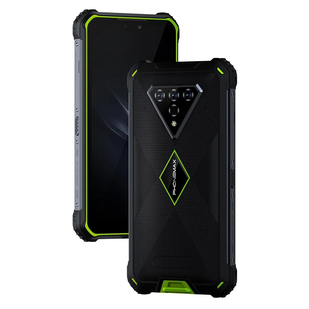 

Ip68 Rugged Smartphone NFC Fingerprint 33W Wireless Charging10000mAh 6G+128G Android12 24MP+48MP 6.23inch Rugged Phone