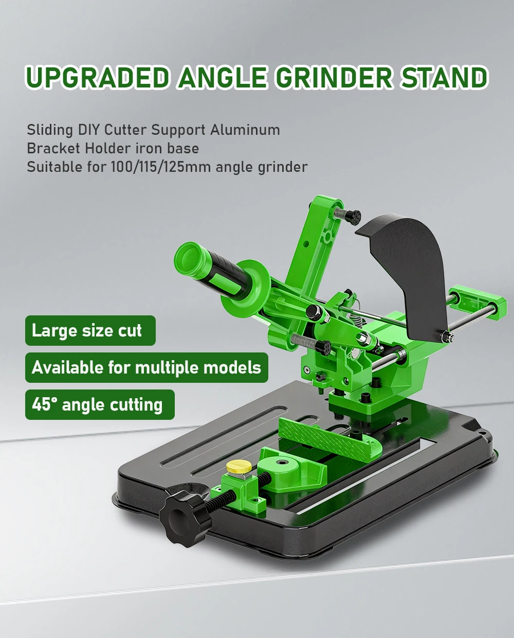 Angle Grinder Multifunctional Bracket Holder 45° Adjustable Cutting Tool Accesso