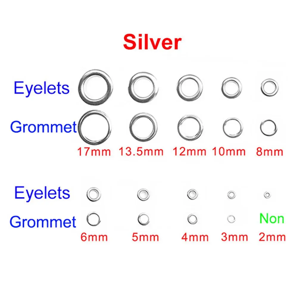 Eyelet Punch Tool Set 100set For Belt Buckle Clothing Decoration