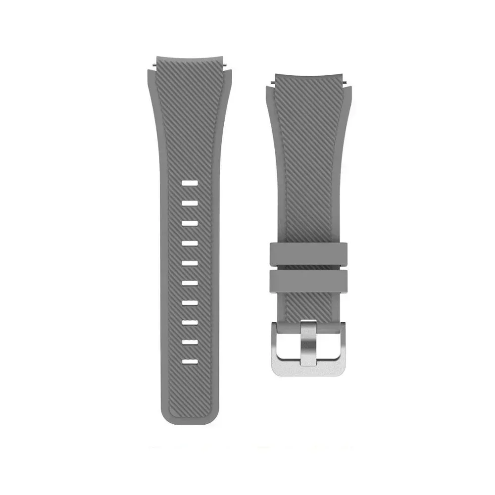 Colorful 22mm Silicone Watch Band - Vibrant Strap