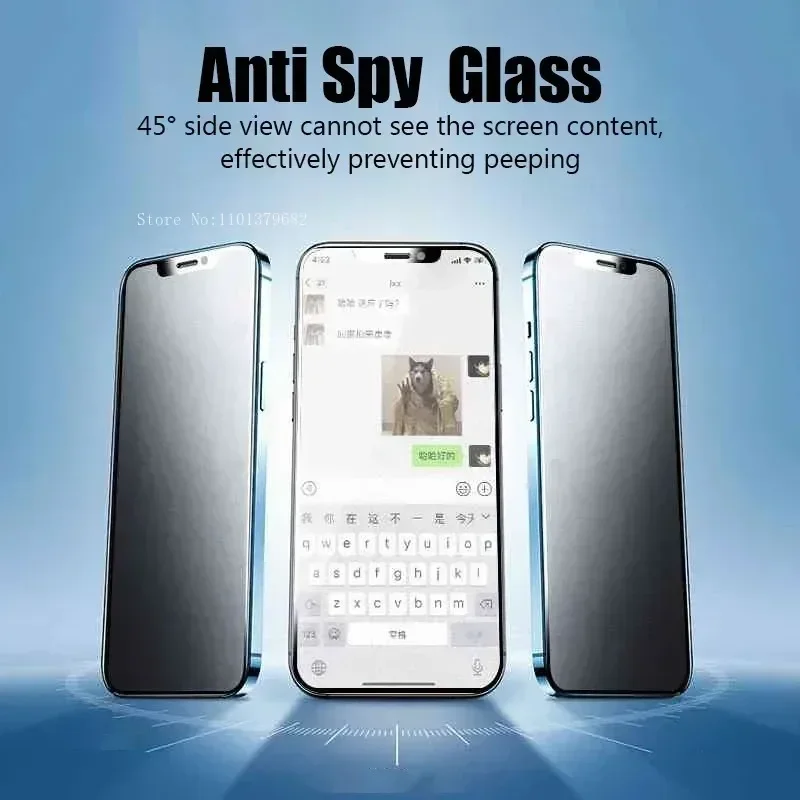 Universal Privacy Tempered Glass Anti-Spy Screen Protector