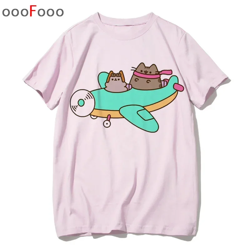 Pusheen Houtskool T-shirtjurk voor dames | Gameboy grafische
