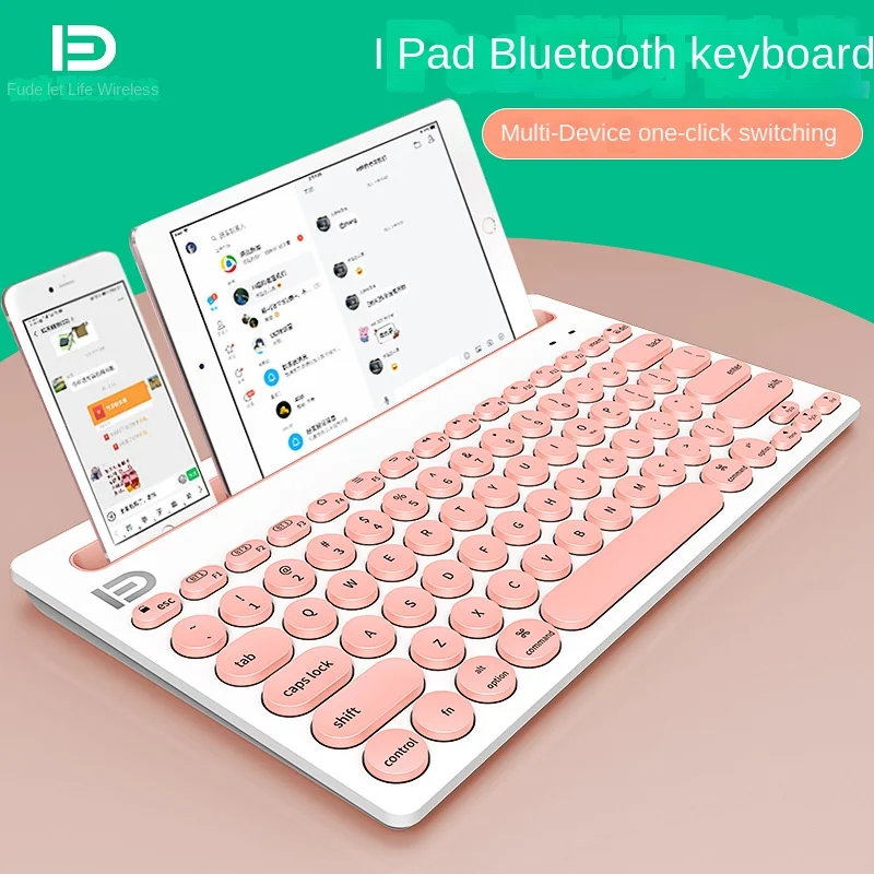 Tablet Bluetooth Wireless Keyboard Notebook Connected Devices