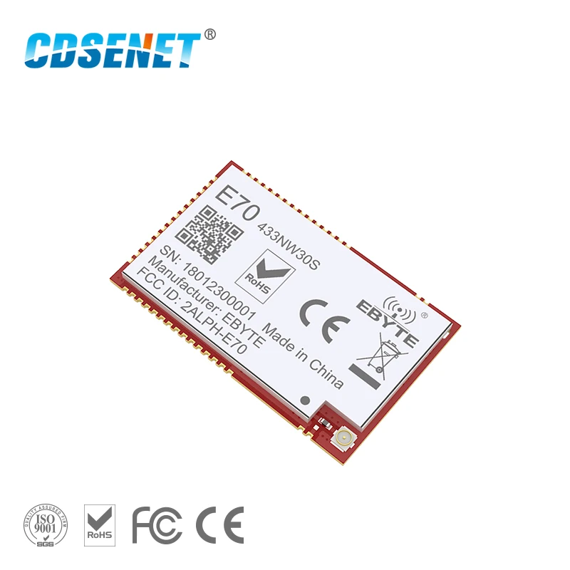 Star Networking CC1310 1W 433mhz SMD Wireless Transceiver IoT 433 mhz IPEX Antenna Transmitter and Receiver E70-433NW30S